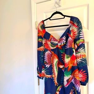 FARM Rio Tucans Mini Dress